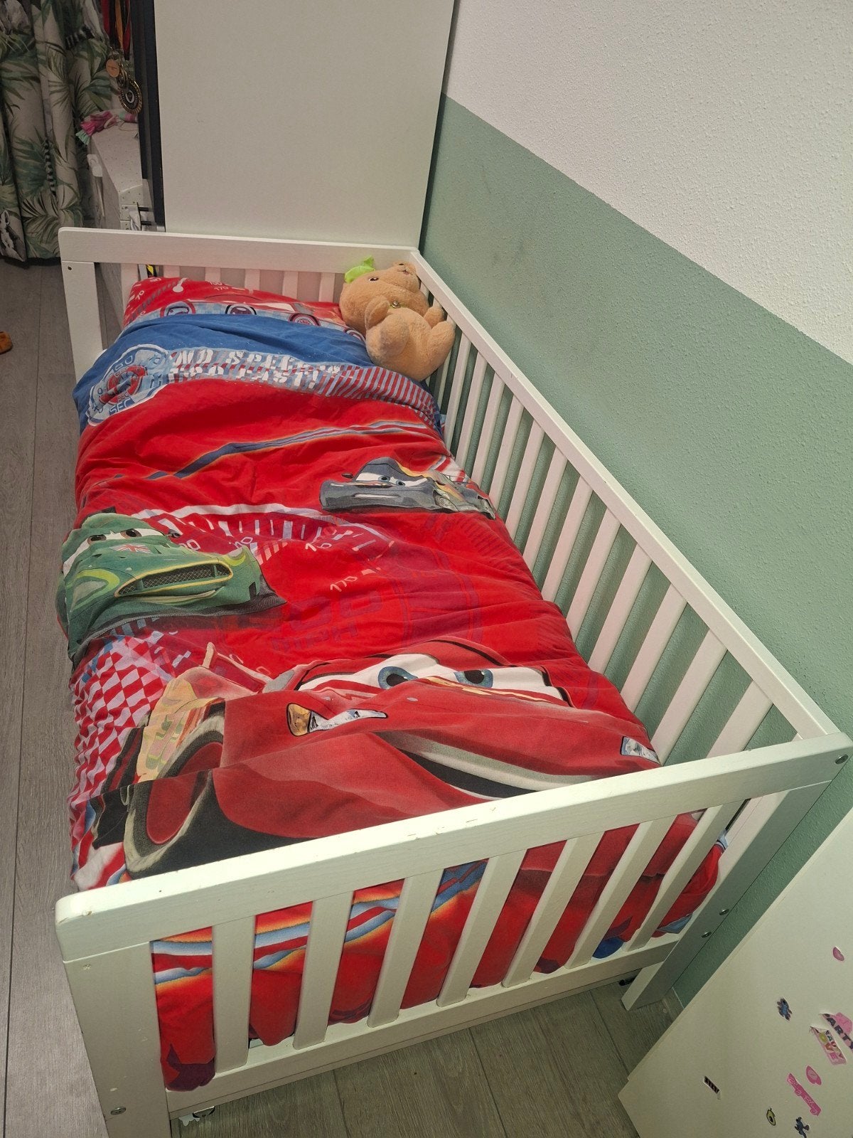 Peuterbed Petit Amelie - Wit, Kinderen en Baby's, Ophalen, Gebruikt, 70 tot 85 cm, 140 tot 160 cm