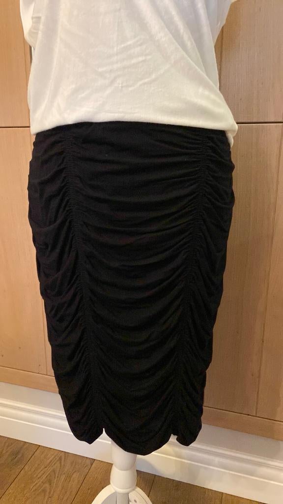Rok Rimpelrokje Zwart Crème de la Crème Maat 42, Kleding | Dames, Rokken, Zwart, Maat 42/44 (L), Crème de la Crème, Ophalen of Verzenden