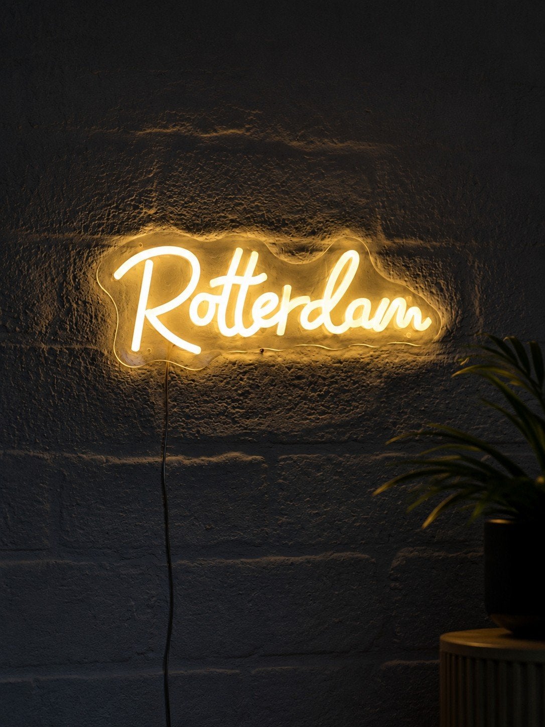 Neon LED Licht Rotterdam- Sfeervolle Wanddecoratie, Ophalen, Zo goed als nieuw