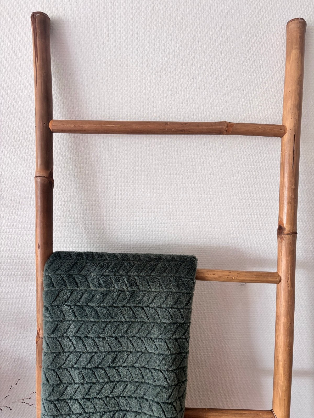 Decoratieve houten ladder voor handdoeken, dekens, planten, Huis en Inrichting, Ophalen, Hout, Bruin, Landelijk