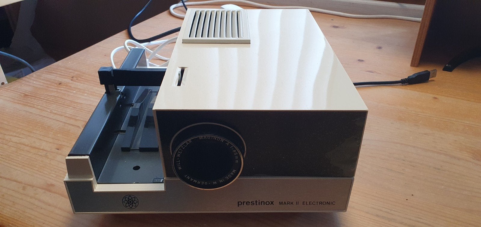 Prestinox Mark II Diaprojector, Audio, Tv en Foto, Ophalen, Gebruikt