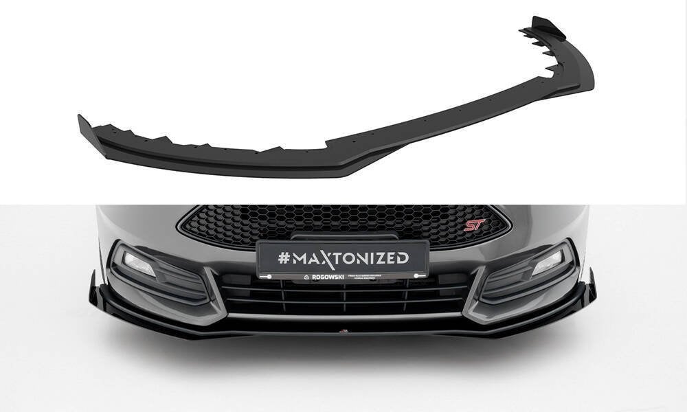 Race Voorlip sideskirts diffuser - Ford Focus ST 15-18, Ophalen of Verzenden