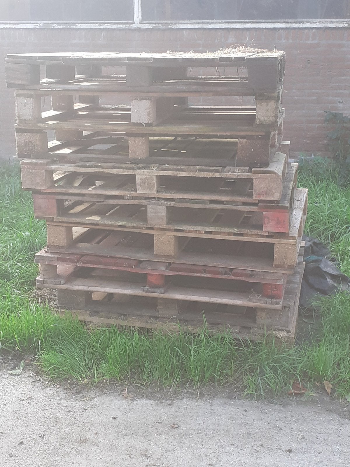 Pallets voor brandhout, Minder dan 3 m³, Ophalen