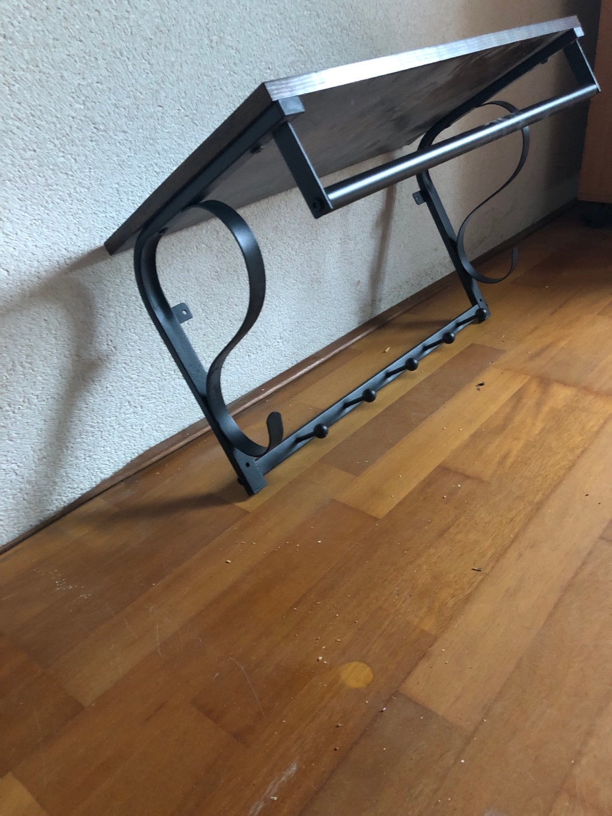 Stoere wandkapstok met plank en haken, Huis en Inrichting, Woonaccessoires | Kapstokken, Wandkapstok, Nieuw, Ophalen of Verzenden