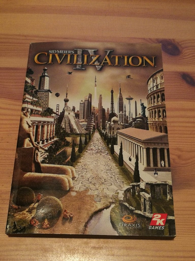Sid Meier's Civilization IV Handleiding Duits, Spelcomputers en Games, Games | Pc, Gebruikt, 1 speler, Ophalen of Verzenden, Strategie en Constructie