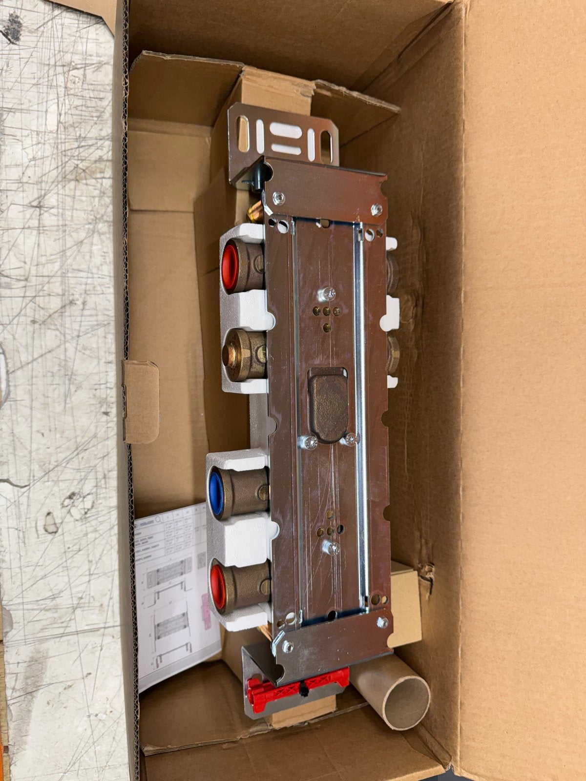 Vola 5400VKA4 3/4" Thermostatisch Inbouwventiel 4-Poorts, Vola, Nieuw, Ophalen of Verzenden, Douche