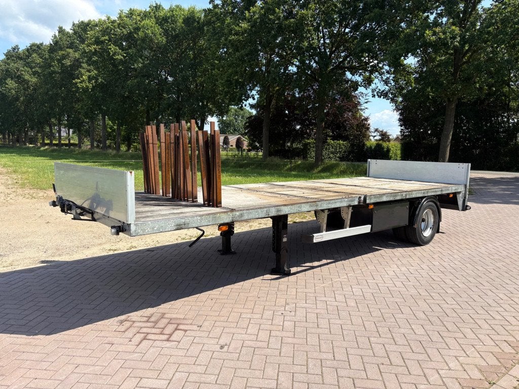 DOORNWAARD platform BE oplegger 5.5 TON (bj 2006), Overige brandstoffen, Bedrijf, Aanhangers en Opleggers, Te koop