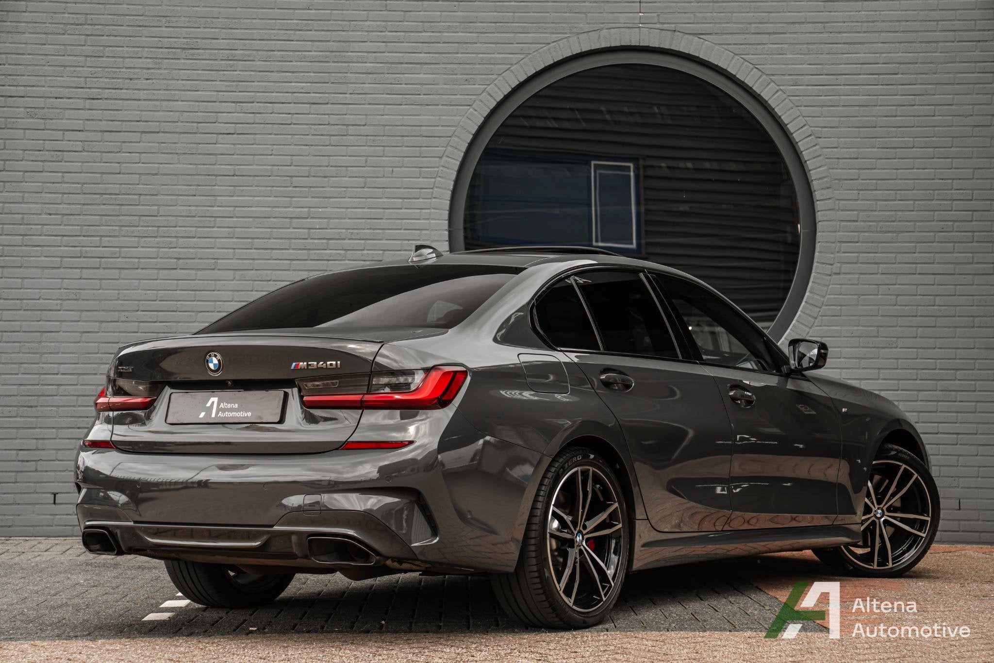 BMW 3-serie M340i xDrive High Executive BTW, schuifdak, 360,, Auto's, 12 maanden, Gebruikt, Leder, Bedrijf