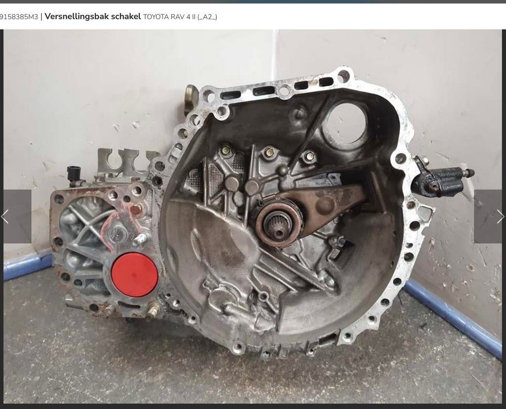 Toyota Rav4D. 5-Manuele versnellingsbak, Ophalen, Toyota