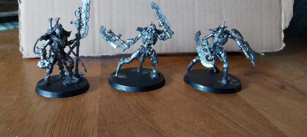 Necron Skorpekh Destroyers - Warhammer 40K Figuren, Hobby en Vrije tijd, Wargaming, Gebruikt, Ophalen of Verzenden