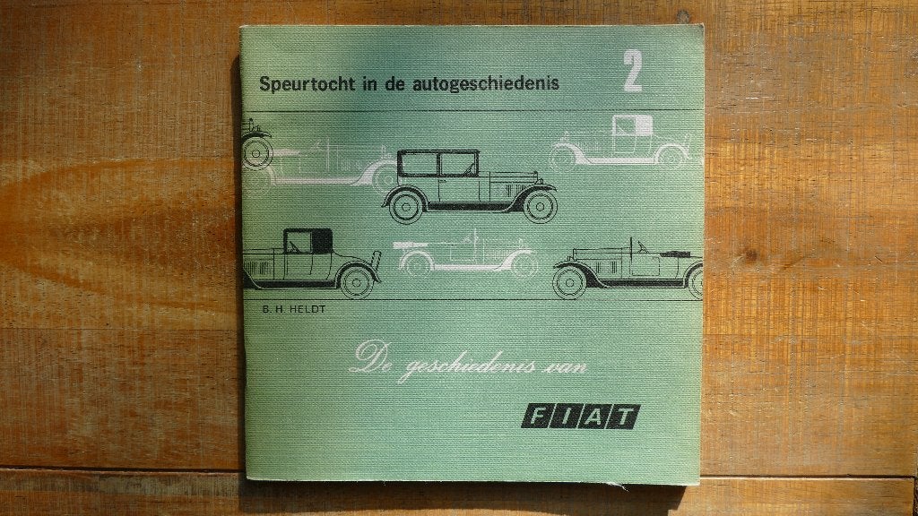 De Geschiedenis van FIAT, Boeken, Auto's | Boeken, Ophalen of Verzenden, Zo goed als nieuw, Overige merken, B.H. Heldt