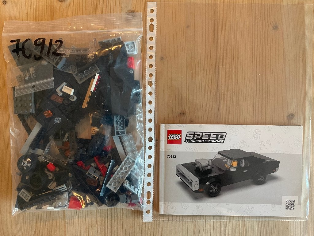 LEGO 76912 Fast & Furious 1970 Dodge Charger R/T, Kinderen en Baby's, Speelgoed | Duplo en Lego, Lego, Complete set, Speed Champions