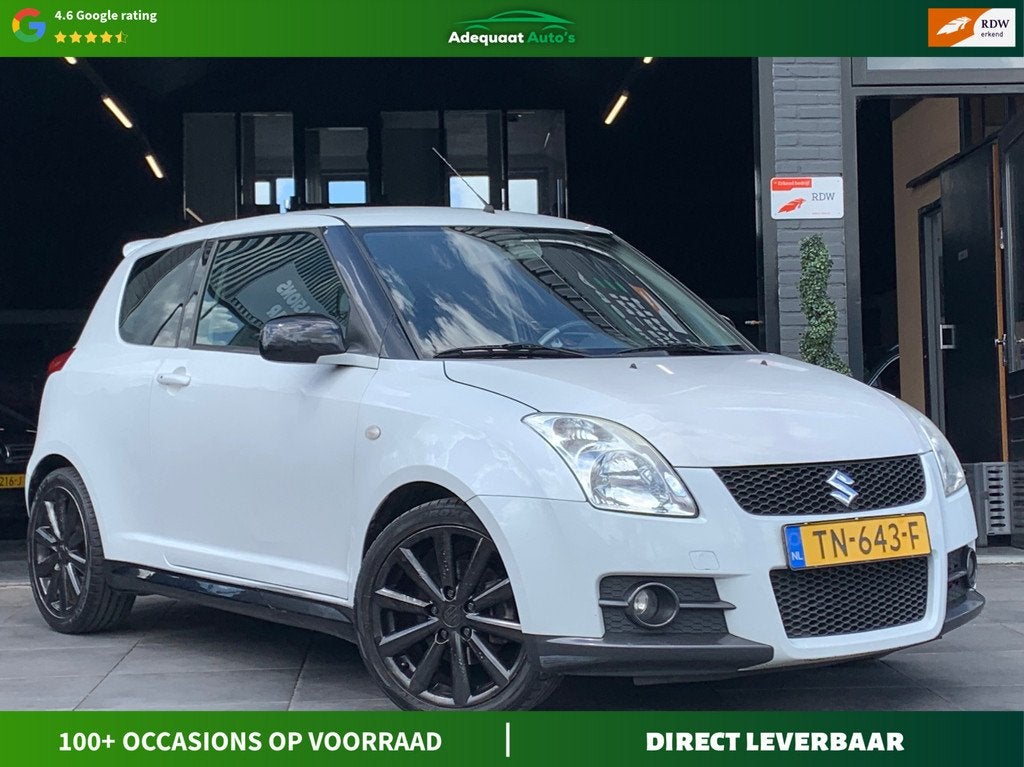 Suzuki Swift 1.6 Sport|APK|Airco|Stoelverwarming|Keyless, Auto's, Voorwielaandrijving, 1005 kg, 4 cilinders, Met garantie (alle)