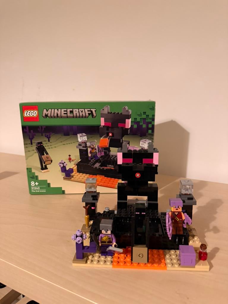 Minecraft lego 21242, Ophalen of Verzenden, Zo goed als nieuw