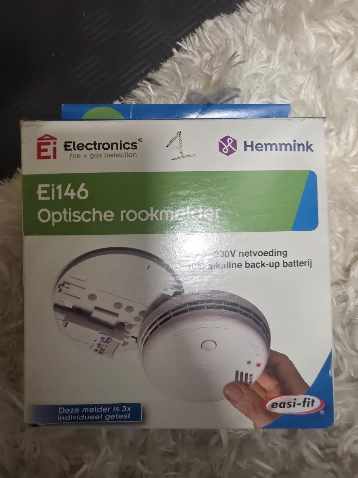 Nieuwe Ei Electronics Ei146 Optische Rookmelder, Ophalen of Verzenden, Nieuw, Detector, Sensor of Melder, Rook