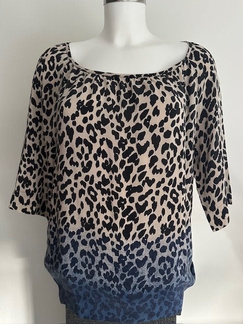 GERARD DAREL (Parijs) damesblouse maat 36 100 % zijde, Kleding | Dames, Gerard Darel, Zo goed als nieuw, Maat 36 (S), Meerkleurig