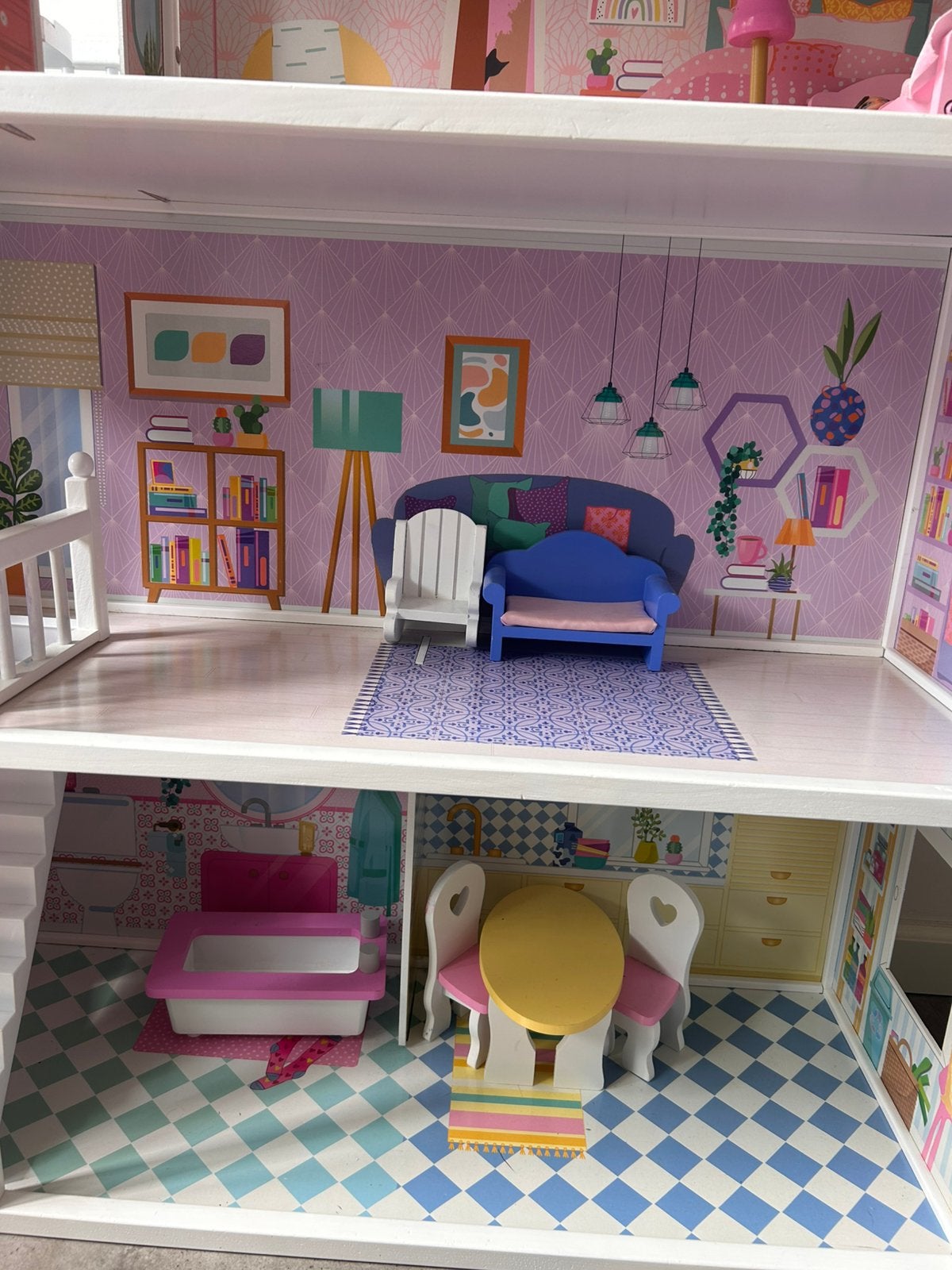 Poppenhuis, Ophalen of Verzenden, Zo goed als nieuw, Poppenhuis