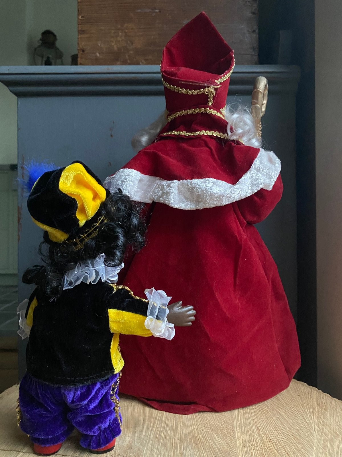 Vintage Sint en Piet!, Ophalen of Verzenden, Zo goed als nieuw