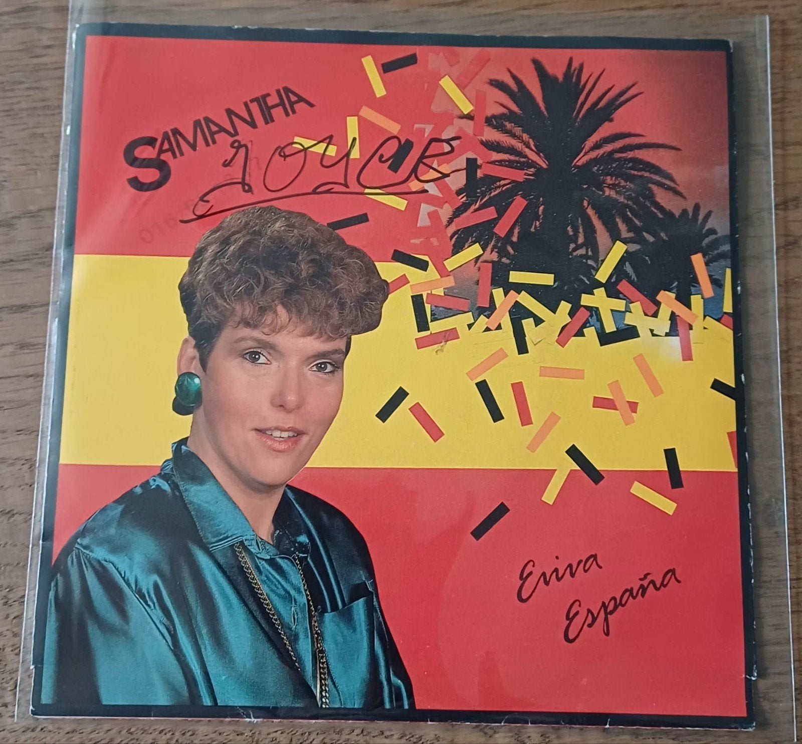 Samantha - Eviva España '89 (7 inch vinyl single), Cd's en Dvd's, Vinyl Singles, Gebruikt, 7 inch, Ophalen of Verzenden, Pop