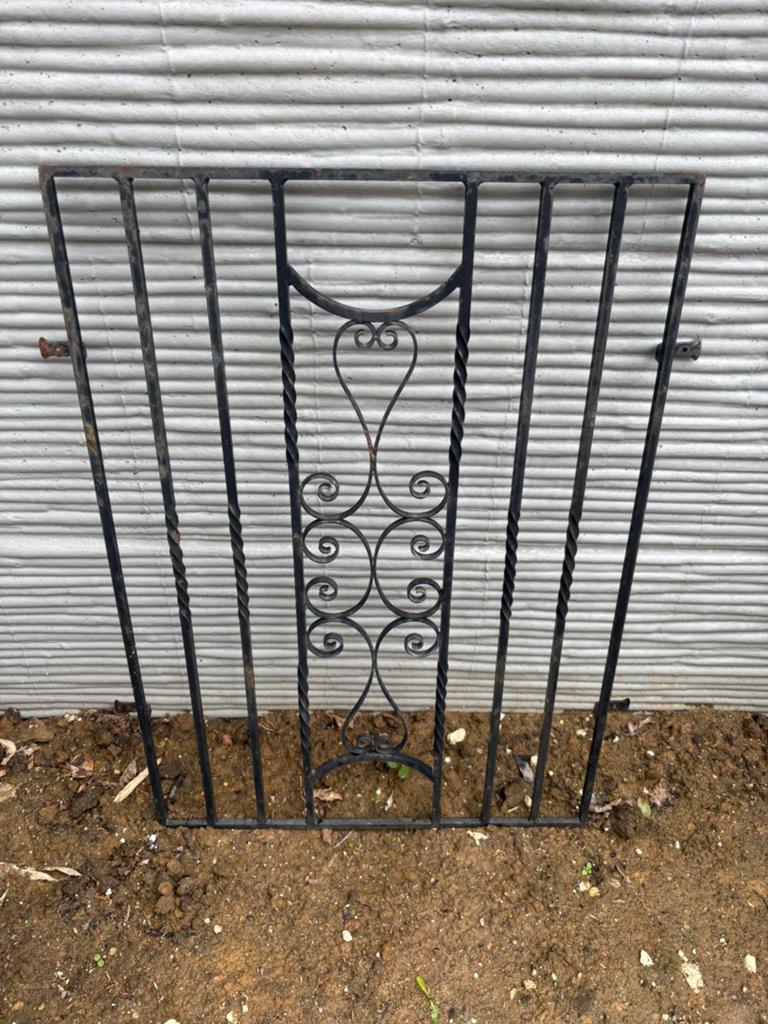 Gietijzeren sierrek voor planten of als decoratie, Tuin en Terras, Ophalen of Verzenden, Gebruikt