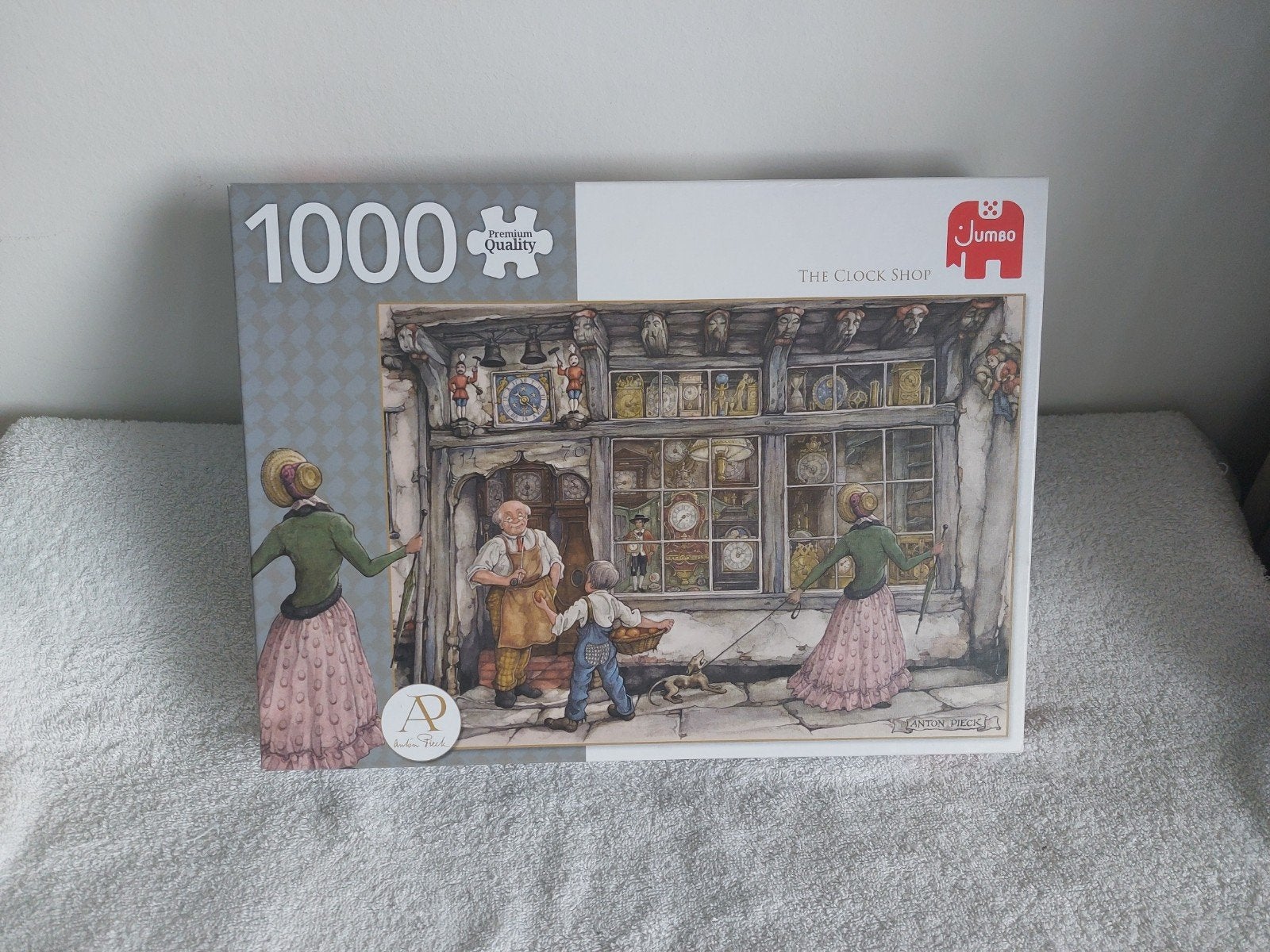 Puzzel de Klokkenwinkel van Anton Pieck, Ophalen, 500 t/m 1500 stukjes, Zo goed als nieuw