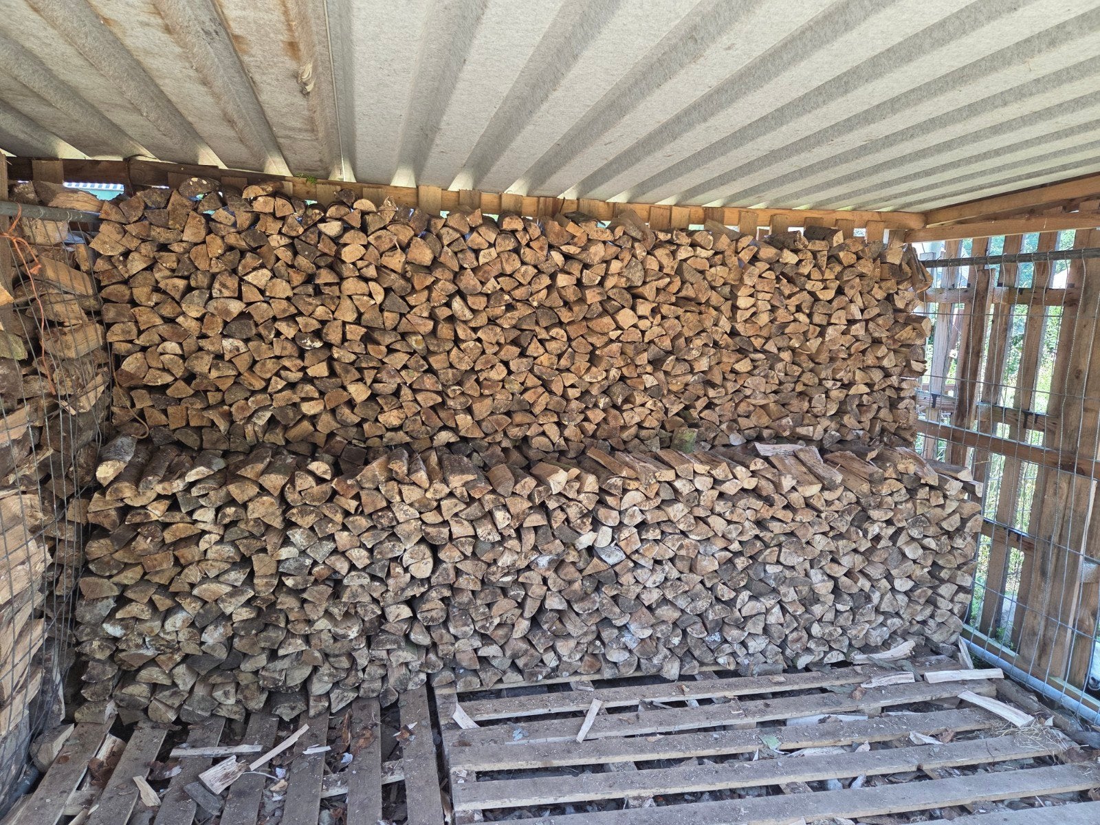 Haardhout droog beuken, 6 m³ of meer, Ophalen