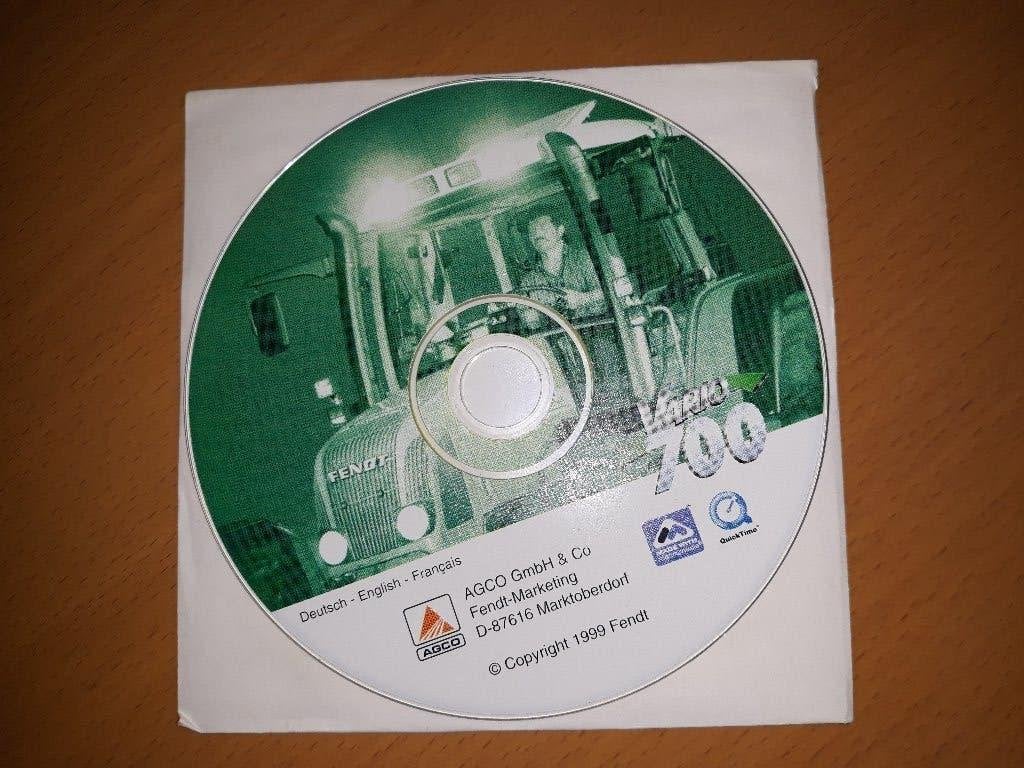 Informatie CD Fendt Vario 700, Ophalen of Verzenden, Gebruikt