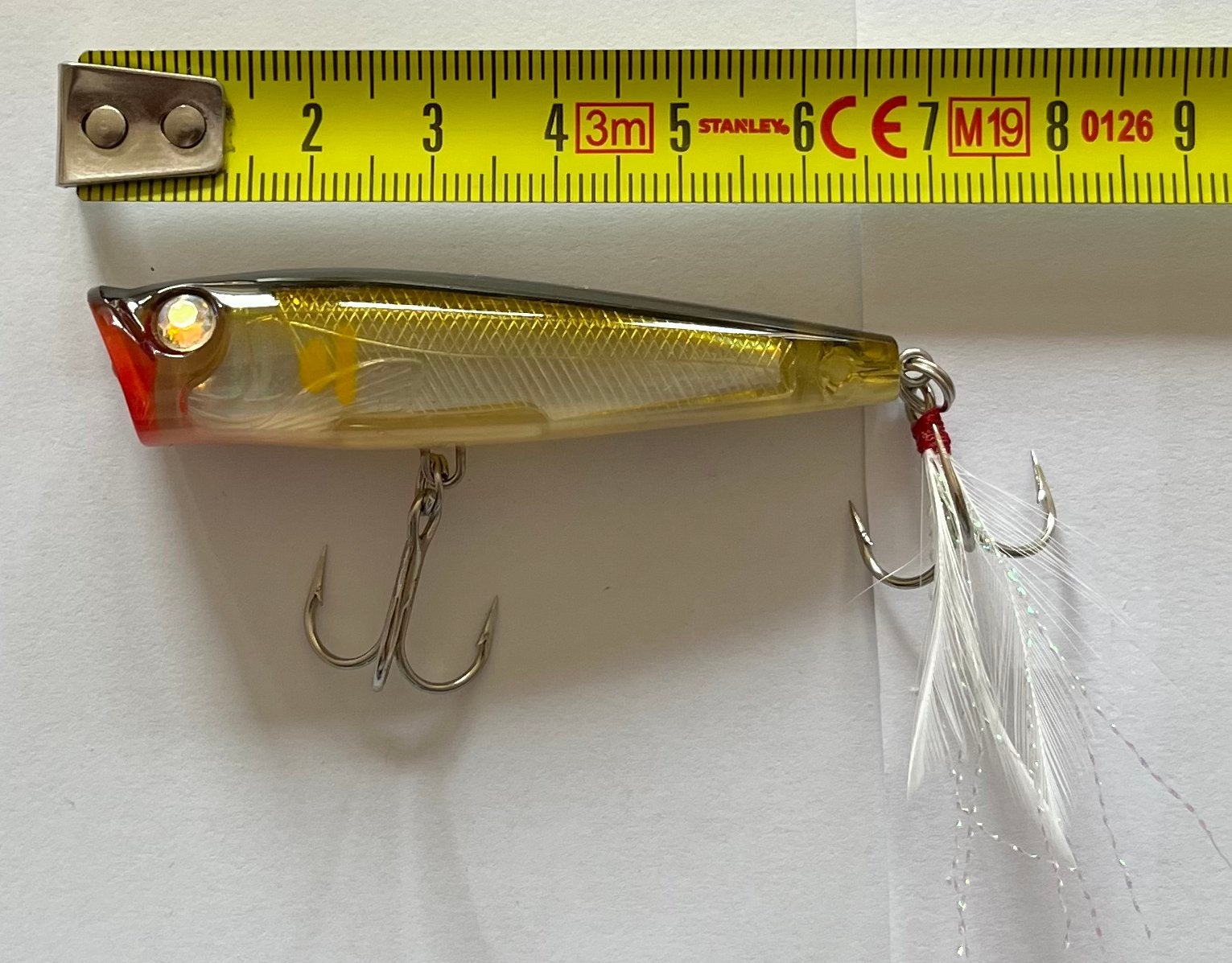 Duel / Yo Zuri 65F Popper 6.5cm 8Gr IZGST Zie alle Foto’s, Ophalen of Verzenden, Zo goed als nieuw