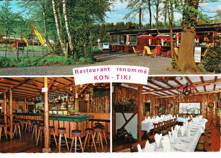 GEMMENICH,- Café- Restaurant,,Kon-Tiki''  07-05, Ophalen of Verzenden, 1960 tot 1980, Ongelopen, Luik