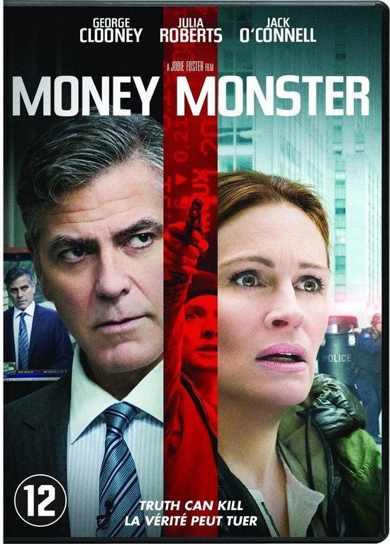 DVD MONEY MONSTER GEORGE CLOONEY JULIA ROBERTS JACK O CONNEL, Alle leeftijden, Verzenden, Zo goed als nieuw
