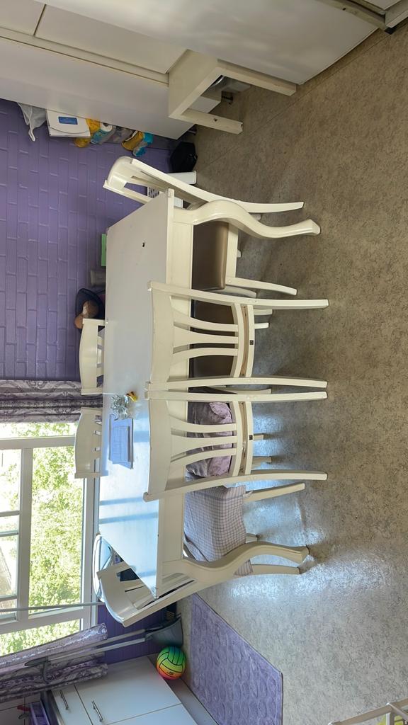 Gratis eettafel, Huis en Inrichting, Gebruikt, 150 tot 200 cm, Rechthoekig, 50 tot 100 cm