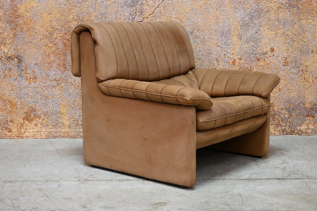 IZG Staat unieke De Sede DS 86 design fauteuil in nekleer, De Sede, 75 tot 100 cm, Ophalen of Verzenden, Zo goed als nieuw