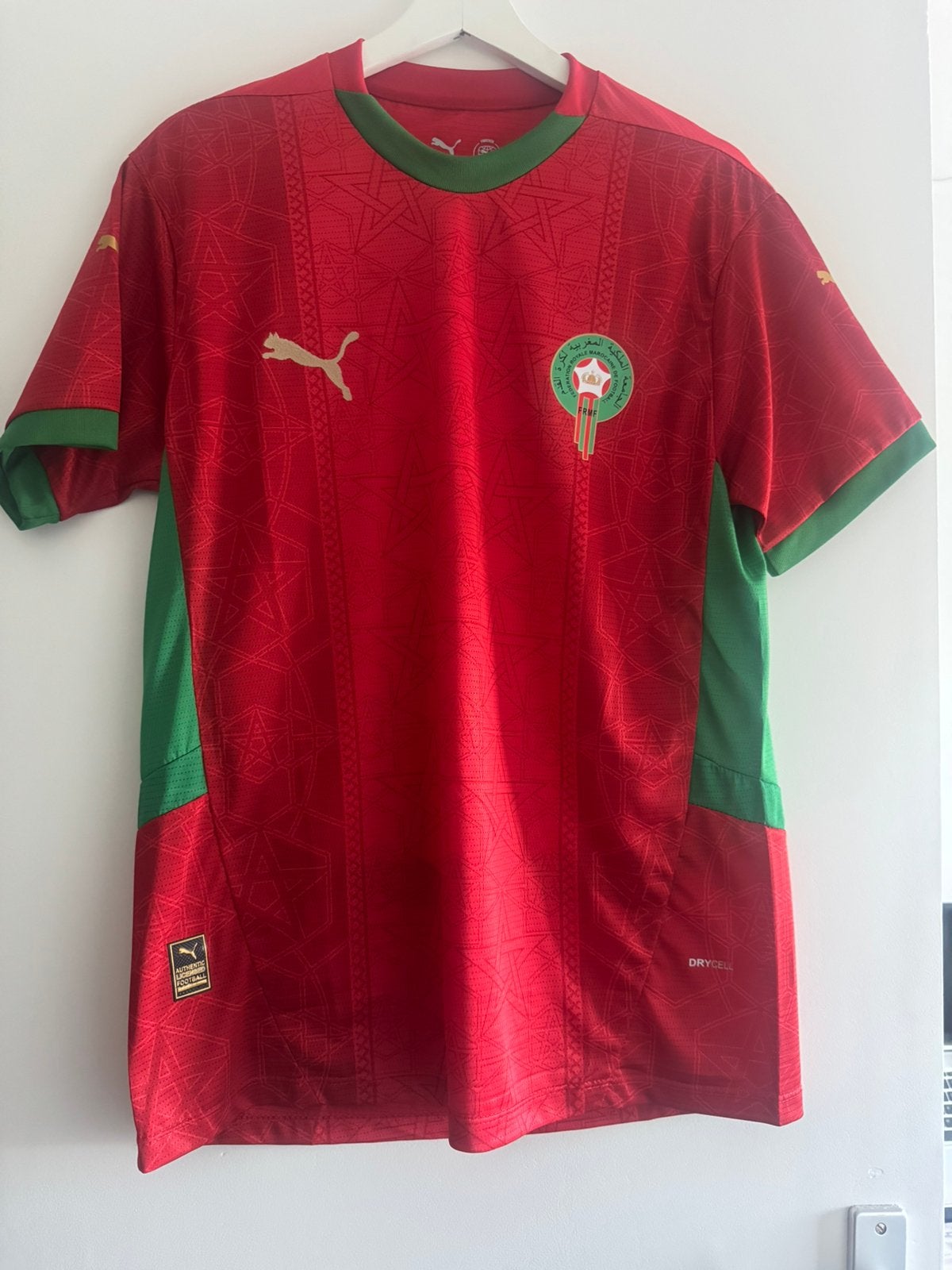 Voetbal tshirt marokko marrokaans voetbal tshirt, Maat S, Ophalen of Verzenden, Nieuw, Shirt