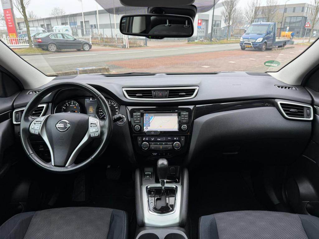 Nissan Qashqai 1.2 Connect Edition AUT|Clima|Cruise|NAV|PANO, Stof, Gebruikt, 680 kg, 4 cilinders