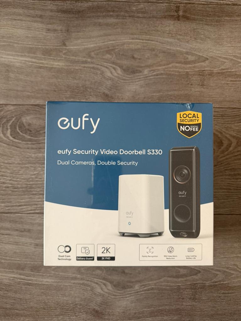 Eufy Video Doorbell S330 + HomeBase 2 | Nieuw Geseald, Verzenden, Zo goed als nieuw