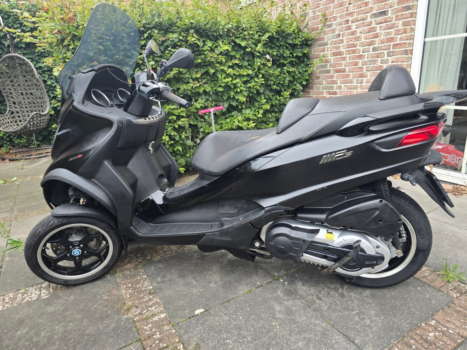 Piaggio MP3 500 LT Sport ABS/ASR - Mat Zwart, Ophalen, Gebruikt, Overige typen, Piaggio
