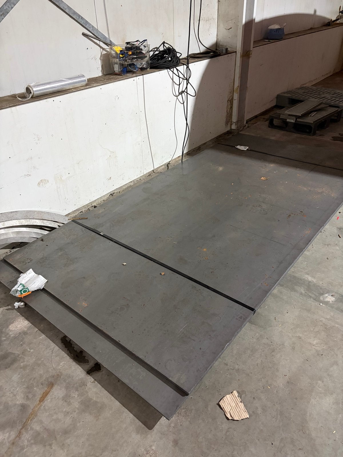 Staalplaat S235 3000x1500x10mm, Doe-het-zelf en Verbouw, Metalen, Ophalen, Nieuw, IJzer