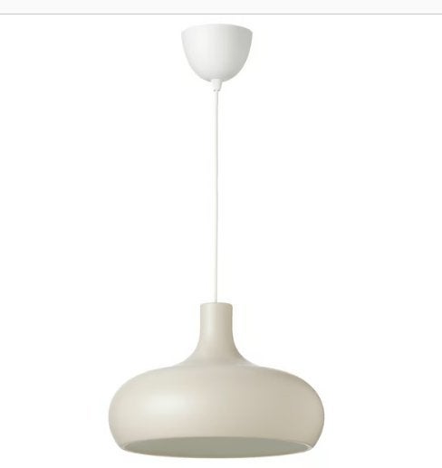 Ikea VAXJO  Hanglamp, beige, 38 cm Nieuw, Ophalen, Nieuw, Metaal, Minder dan 50 cm