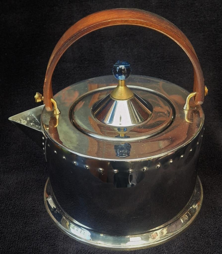 Iconische Bauhaus design waterketel C. Jorgensen for BODUM, Ophalen of Verzenden