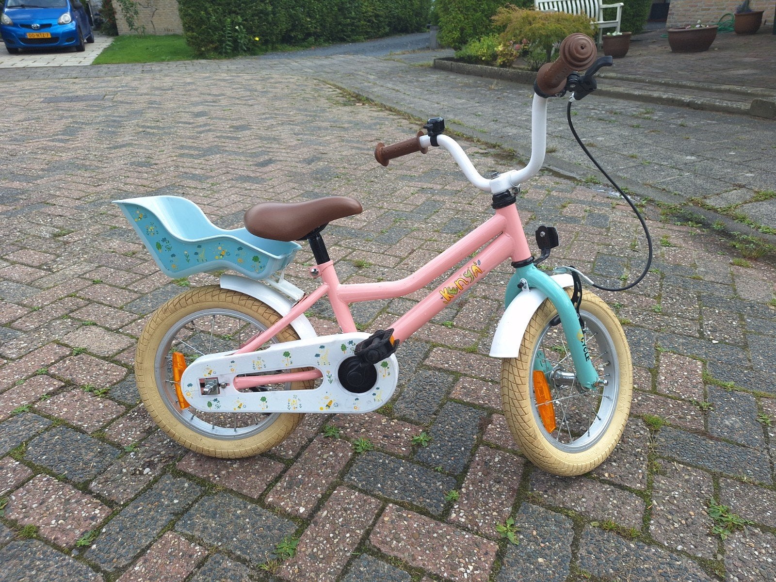 Kinderfiets 14inch, Terugtraprem, Gebruikt, Minder dan 16 inch, Ophalen