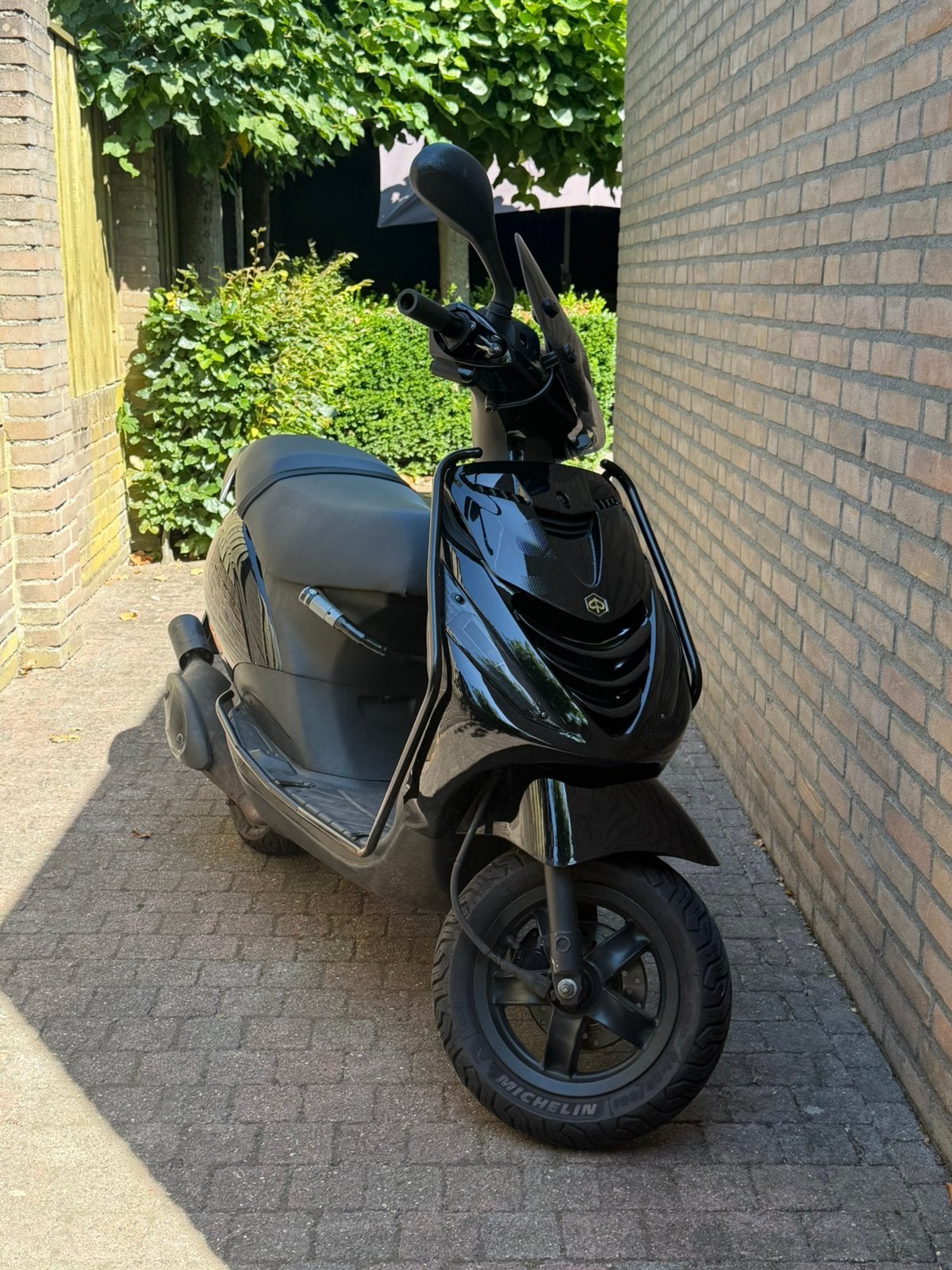 Piaggio Zip 70cc 2 takt zwart brom, Ophalen, Tweetakt, Maximaal 45 km/u, Zip