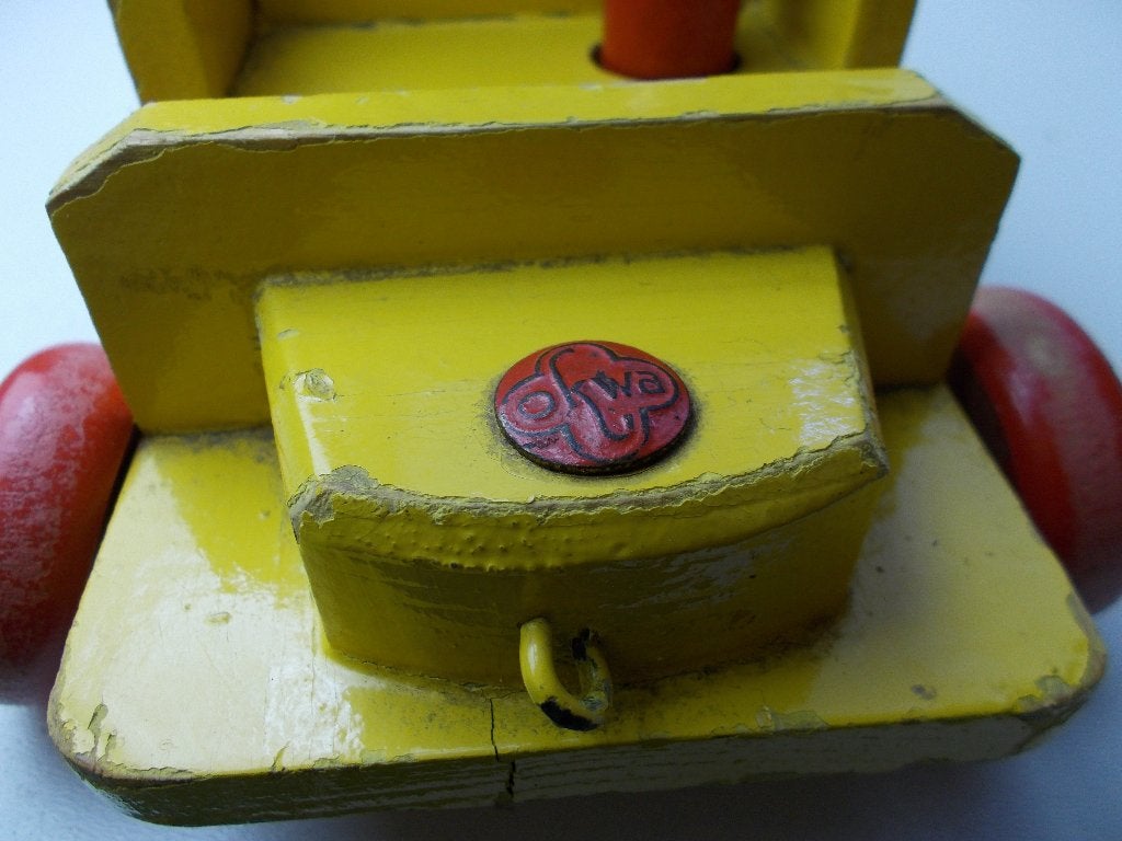 Jr. 40/50 OKWA (NL) HOUTEN BRANDWEER (LADDER) WAGEN No. 40., Ophalen of Verzenden
