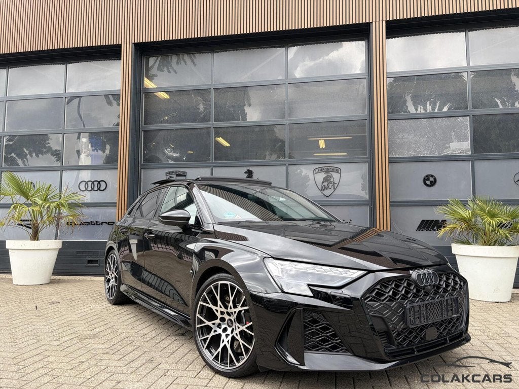 Audi RS3 2.5 TFSI HULK ED.|SONOS|HuD|PANO|KERAMISCH|400PK, Auto's, Audi, Automaat, Gebruikt, Euro 6, RS3