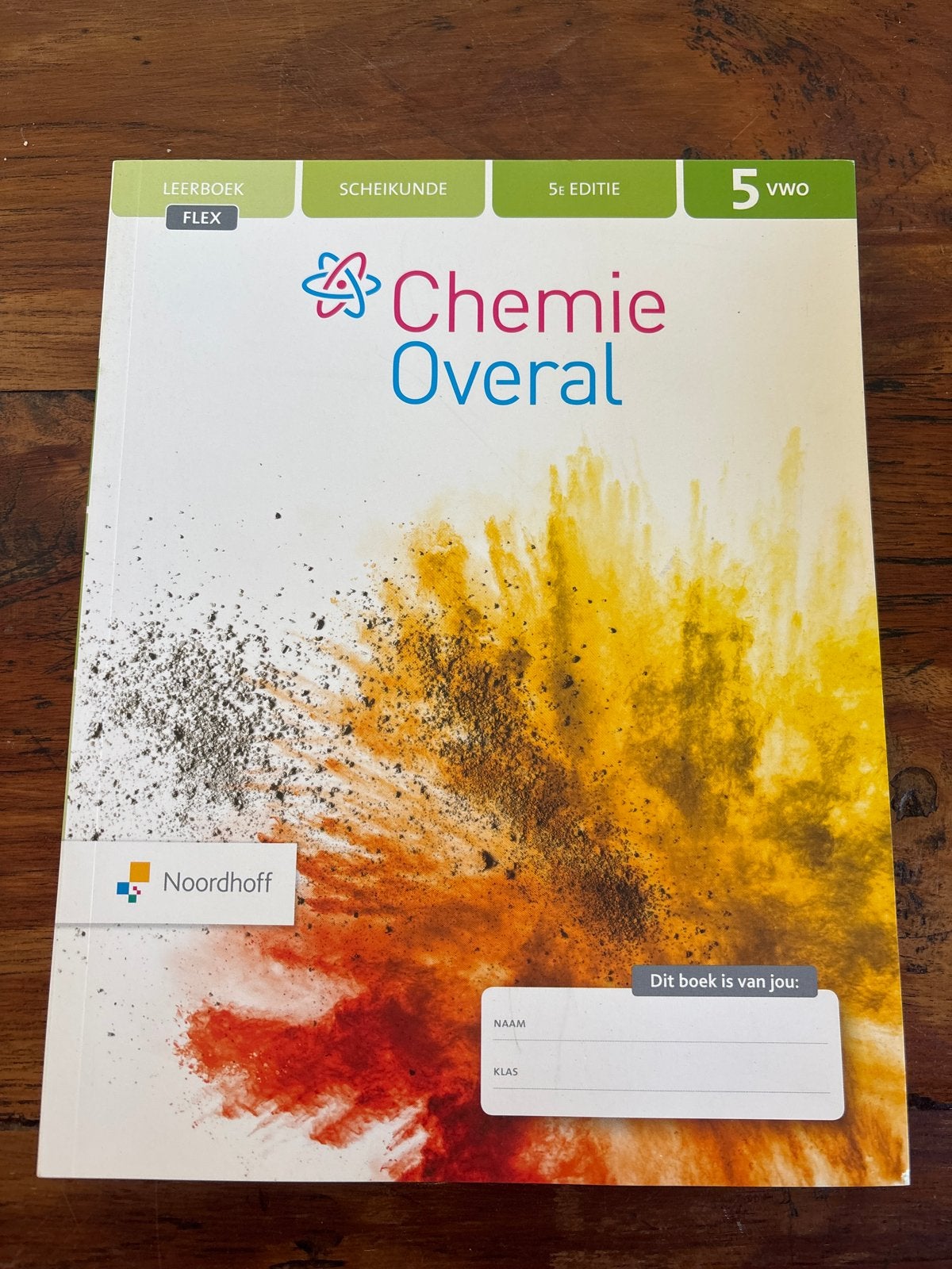 Chemie Overal 5 VWO Scheikunde Leerboek 5e editie, Boeken, Ophalen of Verzenden, Beta, Gelezen