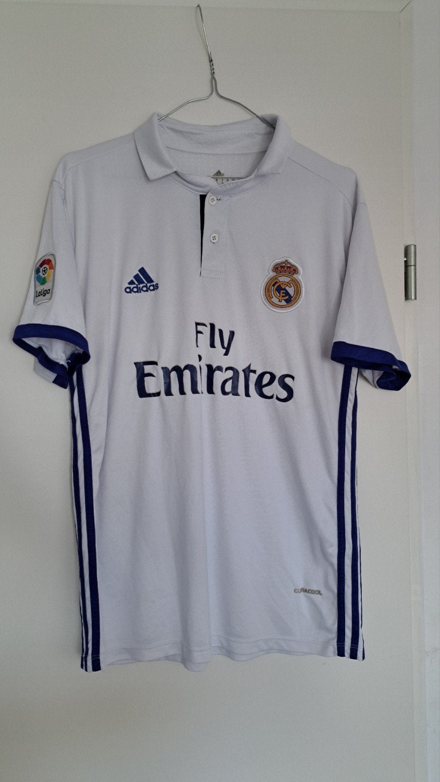 Real Madrid Ronaldo #7 Thuisshirt - Maat L, Maat L, Ophalen of Verzenden, Gebruikt, Shirt