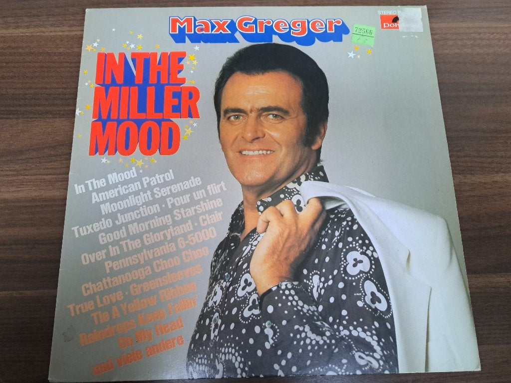 Max Greger – In The Miller Mood, Ophalen of Verzenden, Zo goed als nieuw, 12 inch