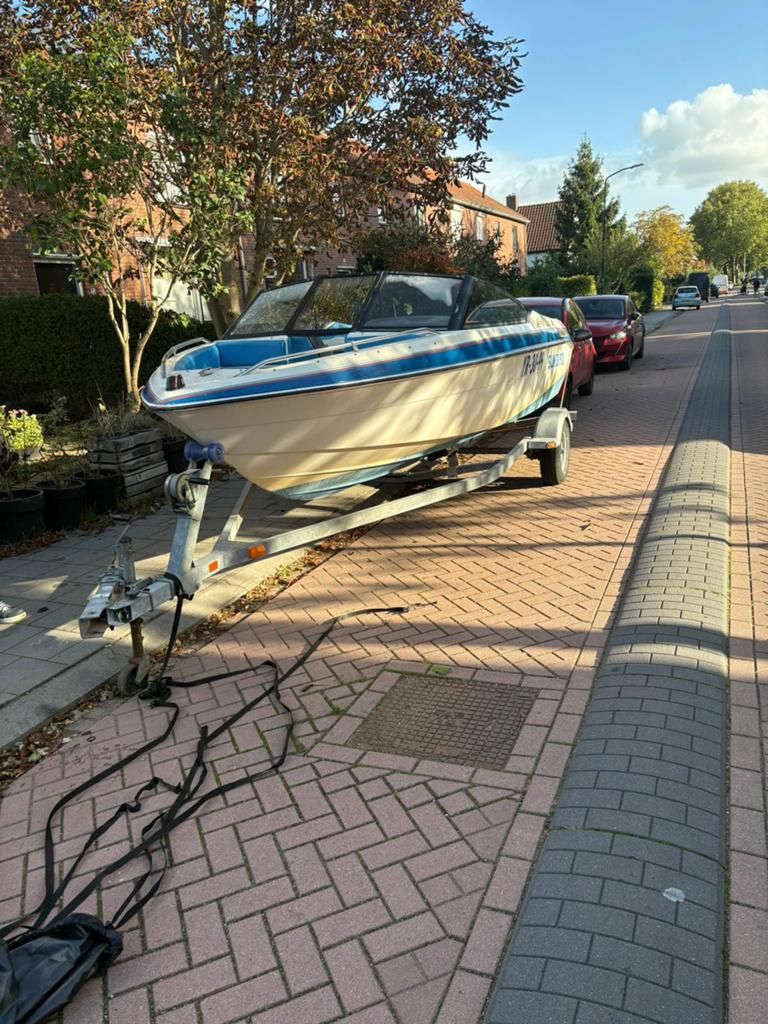 Sunburd speedboot, Overige merken, Gebruikt, Afdekzeil, Binnenboordmotor