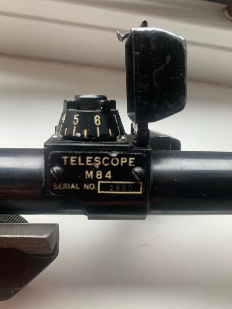 Vintage M84 Telescoop - Zeldzaam verzamelobject, Ophalen, Gebruikt, Minder dan 80 mm, Onderdelen of Toebehoren