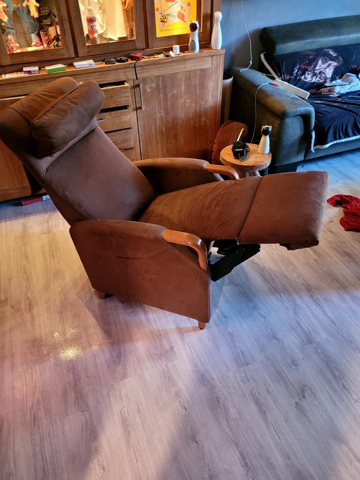 Comfortabele sta-op fauteuil - Fitform, Ophalen, Hout, Gebruikt, Modern, Comfort