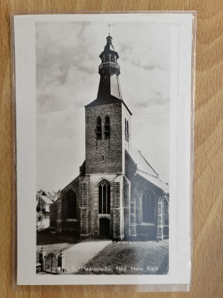 ansicht MAARTENSDIJK kerk, Ophalen, Voor 1920, Utrecht